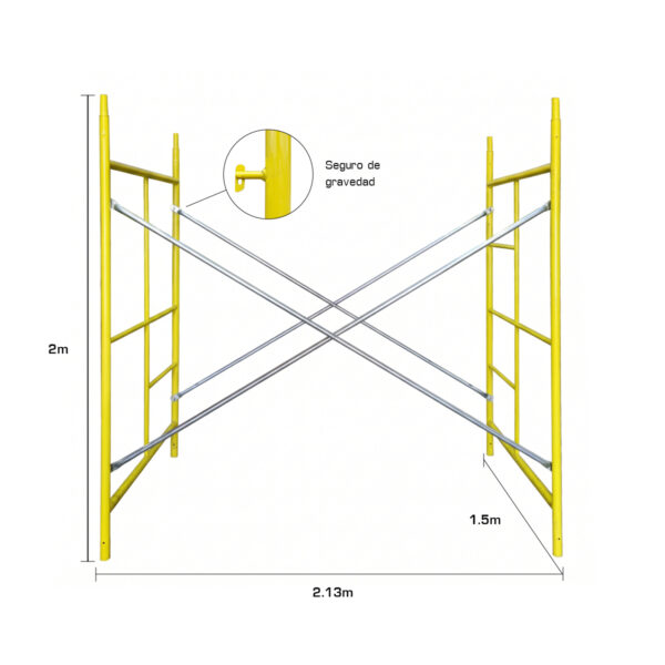 Andamio Plus Estándar 1.5x2m
