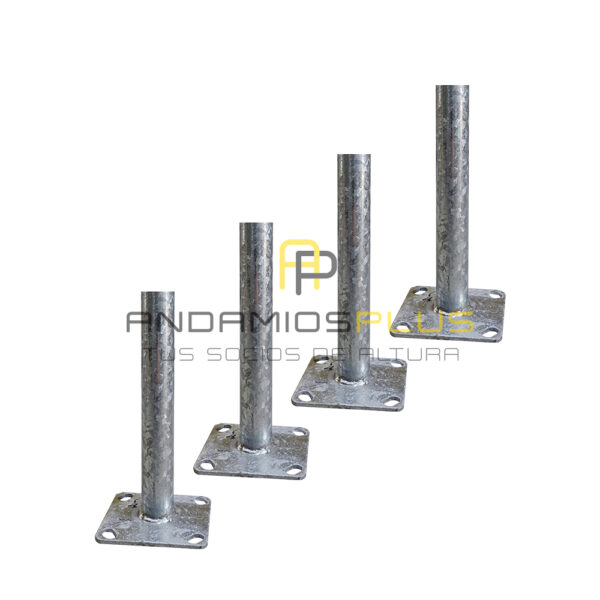 Juego de Base Plana para Andamio Ligero